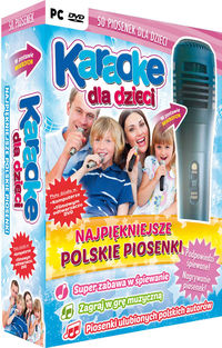 Karaoke dla dzieci. Najpiękniejsze polskie piosenki + mikrofon