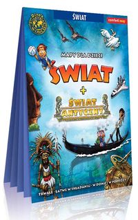 Mapy dla dzieci. Świat + świat antyczny