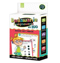Dodawanie i odejmowanie do 100 (7+). Magiczne karty termiczne