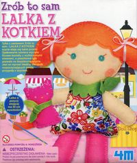 Zrób to sam. Lalka z kotkiem (8+)