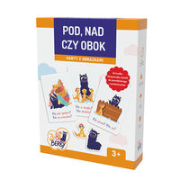 Pod, nad czy obok. Karty z obrazkami (3+)