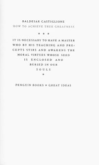 How to Achieve True Greatness