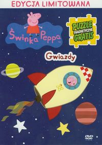 Świnka Peppa. Gwiazdy. DVD + puzzle magnetyczne gratis