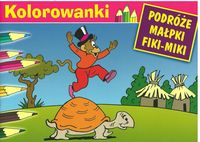 Podróże Małpki Fiki-Miki - Kolorowanki (Żółw)