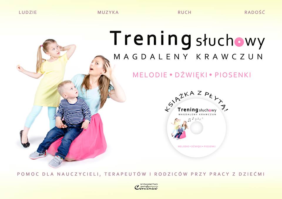 Trening słuchowy Magdaleny Krawczun. Melodie, dźwieki, piosenki (+CD)