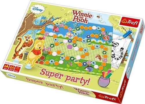 Kubuś Puchatek. Winnie the Pooh. Superparty. Gra planszowa. Board Game (4+)