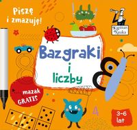 Bazgraki i liczby (3-6 lat) + pisak