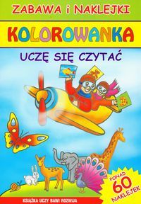 Kolorowanka. Uczę się czytać