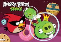 Angry Birds Space - plakaty do kolorowania + nalepki