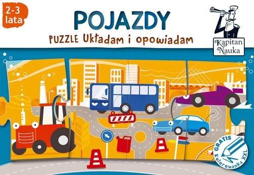 Puzzle Układam i opowiadam. Pojazdy (2-3 lata)