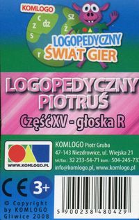 Karty Logopedyczny Piotruś - R