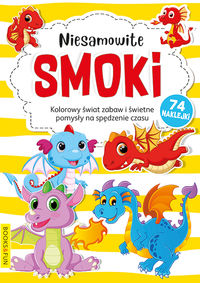 Niesamowite smoki. Kolorowanka