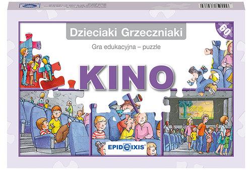 Dzieciaki Grzeczniaki - Kino. Gra edukacyjna-puzzle