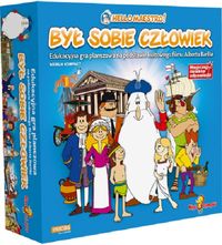 Był sobie człowiek. Edukacyjna gra planszowa - wersja kompakt