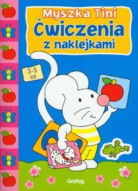 Myszka Tini - Ćwiczenia z naklejkami 3-5 lat