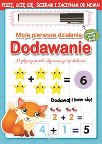 Moje pierwsze działania. Dodawanie (+ pisak)