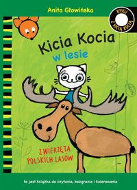 Kicia Kocia w lesie. Zwierzęta polskich lasów. Rysuj z Kicią Kocią