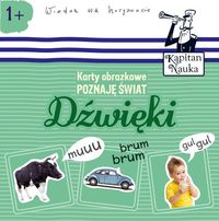 Karty obrazkowe. Poznaję świat. Dźwięki + poradnik dla opiekunów (1+)