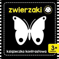 Książeczka kontrastowa. Zwierzaki (3m+)