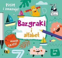 Bazgraki i alfabet (3-6 lat) +pisak