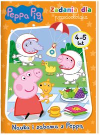 Świnka Peppa. Peppa Pig. Zadania dla przedszkolaka 4-5 lat.nauka i zabawa z Peppą