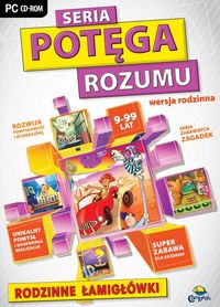 Potęga rozumu. Rodzinne łamigłówki (9-99lat) CD-ROM