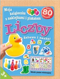 Moja książeczka z naklejkami i plakatem. Liczby (3+)