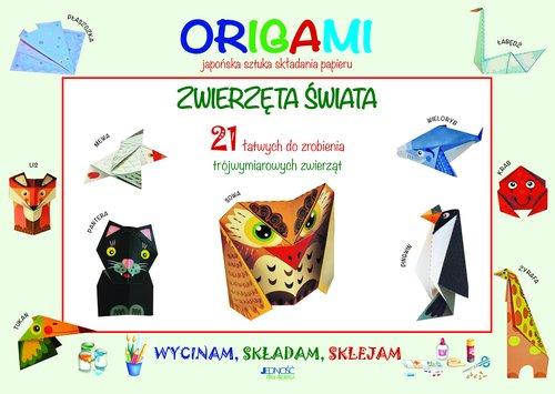 Origami. Zwierzęta świata