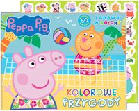 Świnka Peppa. Kolorowe przygody. Zabawa w kolory