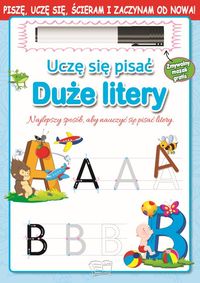 Uczę się pisać. Duże litery (+ pisak)