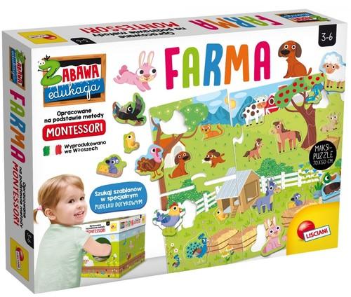 Montessori. Moja farma. Puzzle (3-6 lat)
