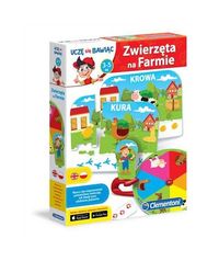 Zwierzęta na farmie. Uczę się bawiąc (3-5)
