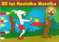 80 lat Koziołka Matołka. Malowanka. Wzór 1