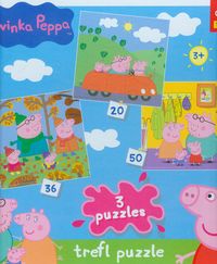 Świnka Peppa. 3 puzzle
