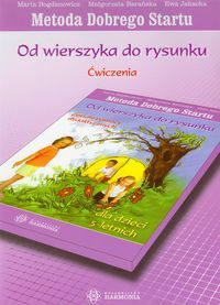 Metoda Dobrego Startu. Od wierszyka do rysunku dla dzieci 5-letnich. Ćwiczenia + zestaw pomocy dydaktycznych (fioletowe)