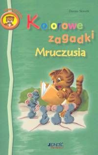 Kolorowe zagadki Mruczusia. Zabawa pięciolatka.