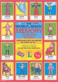 Memory. The World of Magic. Angielskie słówka. Edukacyjna gra obrazkowa dla dzieci od lat 7.