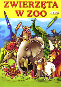 Zwierzęta w zoo. 3-4 lata