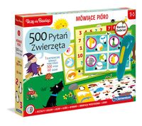 Mówiące pióro. 500 pytań. Zwierzęta (3-5 lat)