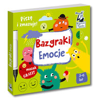 Bazgraki. Emocje (3-6 lat) +pisak