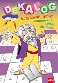 Dekalog. Krzyżówki, quizy, kolorowanki, szyfry dla dzieci
