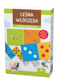 Leśna włóczęga,. Domino edukacyjne (2+)