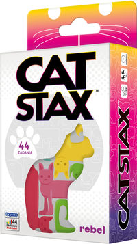 Układanka Koty. Cat Stax. 44 zadania (7+)