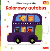 Pierwsze puzzle. Kolorowy autobus