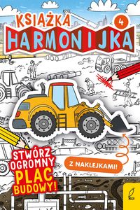 Stwórz ogromny plac budowy 4. Książka harmonijka z naklejkami