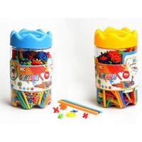 Klocki małych geniuszy. Słomki (560 elementów)