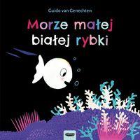 Morze małej białej rybki