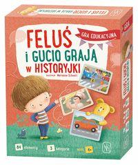 Feluś i Gucio grają w historyjki. Gra edukacyjna (4+)