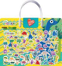 Kocham naklejać. Lubię Dinozaury (książka + naklejki)