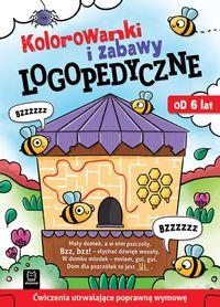 Kolorowanki i zabawy logopedyczne. Ćwiczenia utrwalające poprawną wymowę (6+)